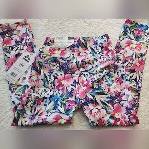 NWT RBX Active Women's Watercolor Print Leggings  XS  #CR60213